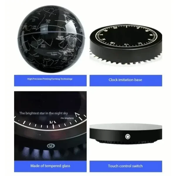 LED Floating Moonlight Lamp Novelty - Automatic Spinning - Image 6